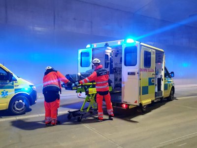 Prověřili jsme připravenost na zásah v dálničním tunelu Pohůrka